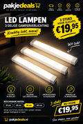 3-delige LED verlichting